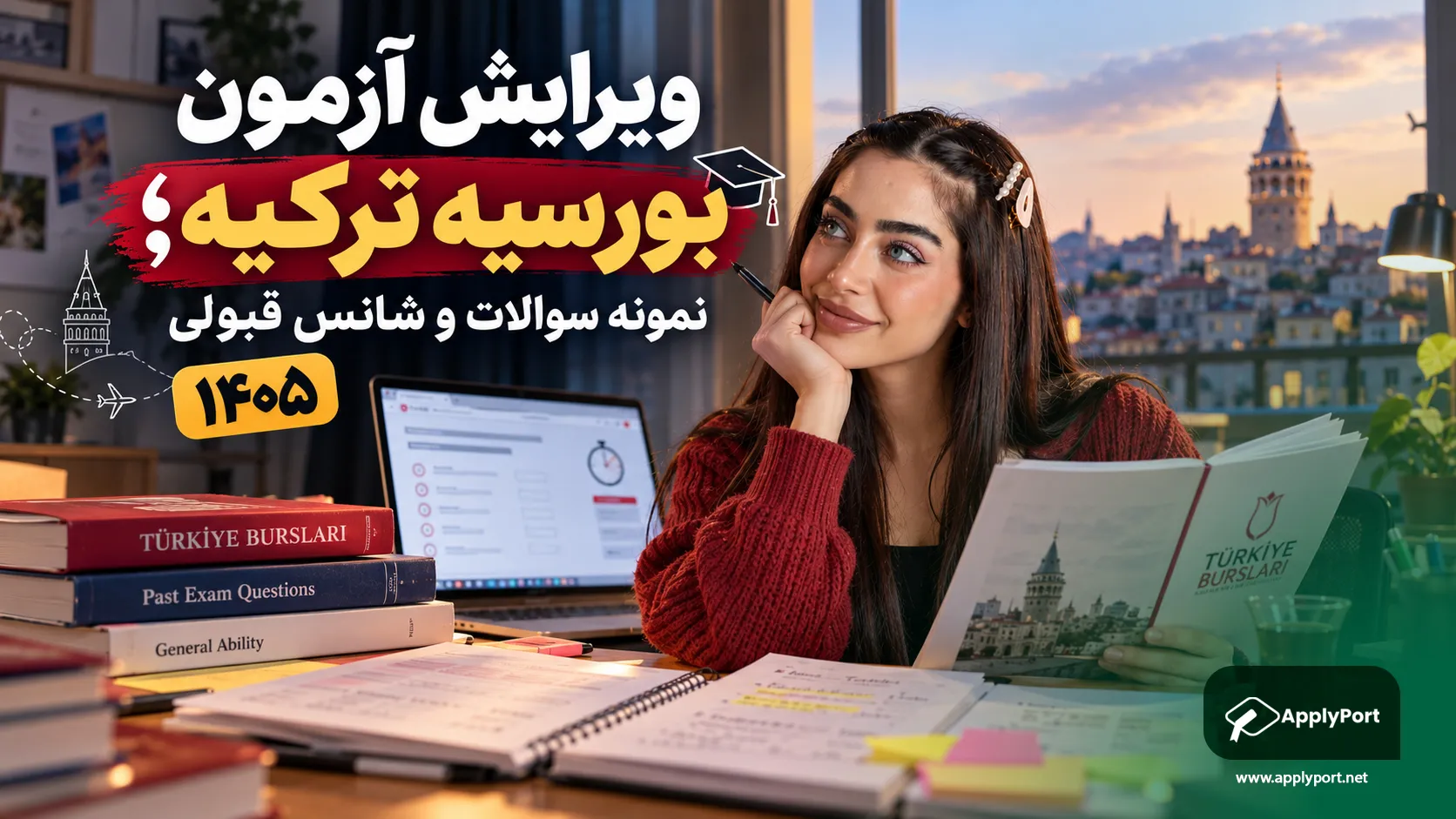 آزمون بورسیه ترکیه؛ نمونه سوالات و شانس قبولی